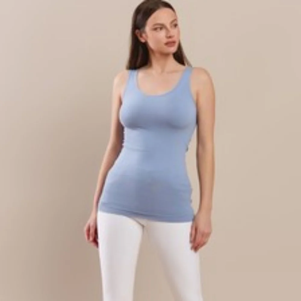 Blue Revercible Tank Top - Picture 5 of 5